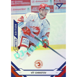 2021/22 Sportzoo TIPSPORT ELH 2. série #275 Vít Christov Blue xx/99