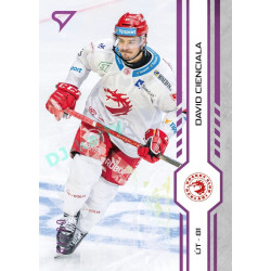 2024/25 Sportzoo ELH 1. serie #010 David Cienciala Purple Iceberg xx/60