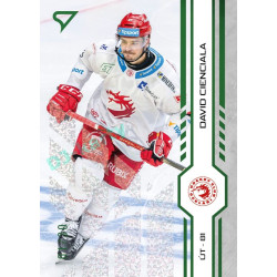 2024/25 Sportzoo ELH 1. serie #010 David Cienciala Green Glitter xx/30