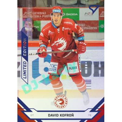 2021/22 Sportzoo TIPSPORT ELH 2. série #276 David Kofroň Blue xx/99