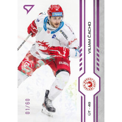2024/25 Sportzoo ELH 1. serie #011 Viliam Čacho Purple Iceberg xx/60