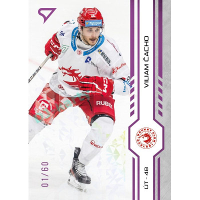 2024/25 Sportzoo ELH 1. serie #011 Viliam Čacho Purple Iceberg xx/60