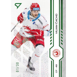 2024/25 Sportzoo ELH 1. serie #011 Viliam Čacho Green Glitter xx/30