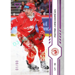 2024/25 Sportzoo ELH 1. serie #014 Patrik Hrehorčák Purple Iceberg xx/60