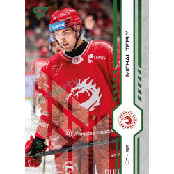 2024/25 Sportzoo ELH 1. serie #017 Michal Teplý Green Glitter xx/30