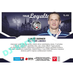 2021/22 Sportzoo TIPSPORT ELH 2. série #TL-03 Lukáš Derner True Loyalty