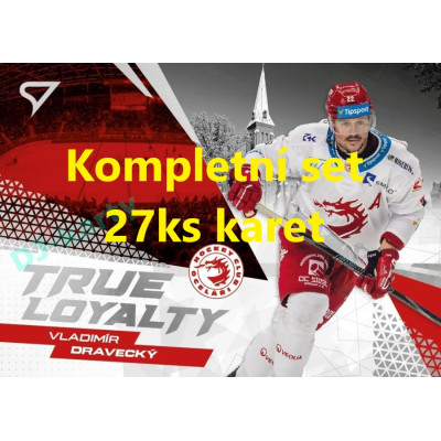 2024/25 Sportzoo ELH 1. serie kompletní set 27ks karet True Loyalty