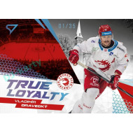 2024/25 Sportzoo ELH 1. serie #TL-01 Vladimír Dravecký True Loyalty Limited xx/35