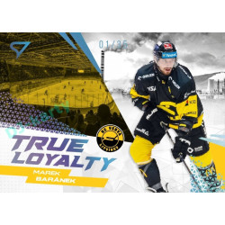 2024/25 Sportzoo ELH 1. serie #TL-07 Marek Baránek True Loyalty Limited xx/35