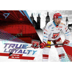 2024/25 Sportzoo ELH 1. serie #TL-14 Jérémie Blain True Loyalty Limited xx/35