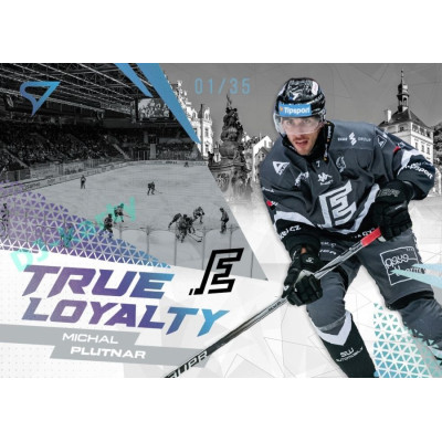 2024/25 Sportzoo ELH 1. serie #TL-20 Michal Plutnar True Loyalty Limited xx/35