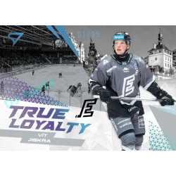 2024/25 Sportzoo ELH 1. serie #TL-21 Vít Jiskra True Loyalty Limited xx/35