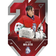 2025 Sportzoo Hokejové ČESKO #TE-03 Jakub Milota Team 20