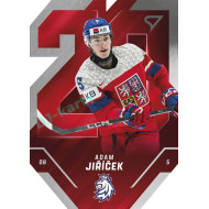 2025 Sportzoo Hokejové ČESKO #TE-08 Adam Jiříček Team 20