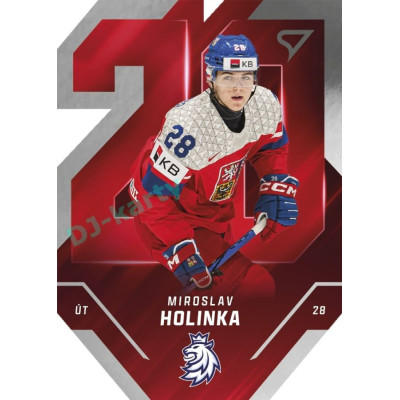 2025 Sportzoo Hokejové ČESKO #TE-13 Miroslav Holinka Team 20