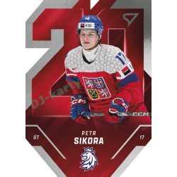 2025 Sportzoo Hokejové ČESKO #TE-20 Petr Sikora Team 20