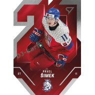 2025 Sportzoo Hokejové ČESKO #TE-22 Pavel Šimek Team 20