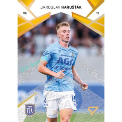 2024/25 Sportzoo Chance Liga 2. série #272 Jaroslav Harušťák Gold Glitter xx/25