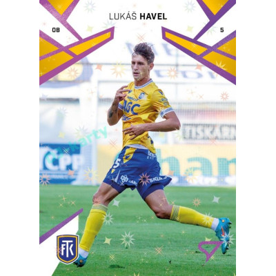 2024/25 Sportzoo Chance Liga 2. série #273 Lukáš Havel Cosmic Pink