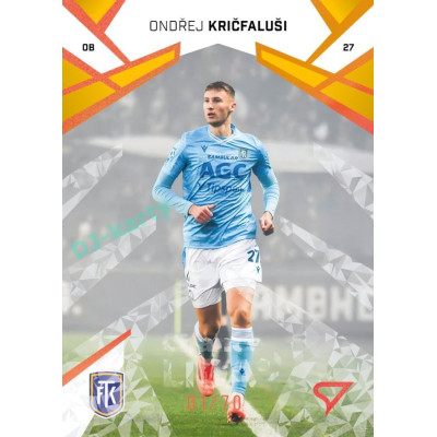 2024/25 Sportzoo Chance Liga 2. série #274 Ondřej Kričfaluši Copper Diamond xx/70
