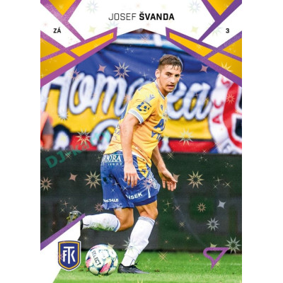 2024/25 Sportzoo Chance Liga 2. série #277 Josef Švanda Cosmic Pink