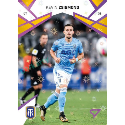 2024/25 Sportzoo Chance Liga 2. série #280 Kevin Zsigmond Cosmic Pink