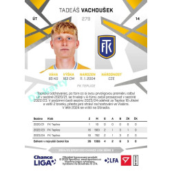 2024/25 Sportzoo Chance Liga 2. série #279 Tadeáš Vachoušek