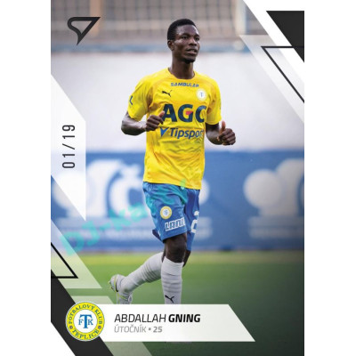 2022/23 Sportzoo Fortuna Liga 2. série #368 Abdallah Gning Black xx/19