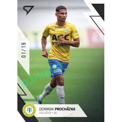 2022/23 Sportzoo Fortuna Liga 2. série #366 Dominik Procházka Black xx/19