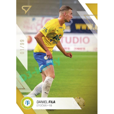 2022/23 Sportzoo Fortuna Liga 2. série #367 Daniel Fila Gold xx/99