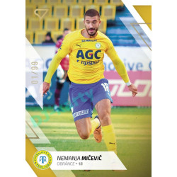 2022/23 Sportzoo Fortuna Liga 2. série #365 Nemanja Mićević Gold xx/99