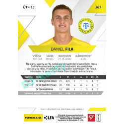 2022/23 Sportzoo Fortuna Liga 2. série #367 Daniel Fila