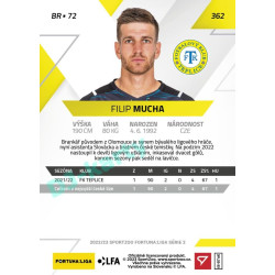 2022/23 Sportzoo Fortuna Liga 2. série #362 Filip Mucha