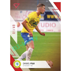 2022/23 Sportzoo Fortuna Liga 2. série #367 Daniel Fila Red xx/49