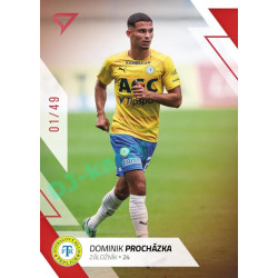 2022/23 Sportzoo Fortuna Liga 2. série #366 Dominik Procházka Red xx/49