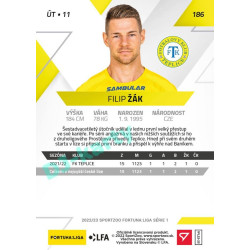 2022/23 Sportzoo Fortuna Liga 1. série #186 Filip Žák
