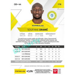 2022/23 Sportzoo Fortuna Liga 1. série #176 Soufiane Dramé PROMO