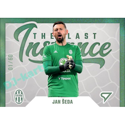 2022/23 Sportzoo Fortuna Liga 2. série #LI-10 Jan Šeda The Last Instance Limited xx/60