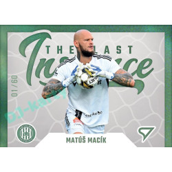 2022/23 Sportzoo Fortuna Liga 2. série #LI-11 Matúš Macík The Last Instance Limited xx/60