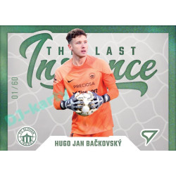 2022/23 Sportzoo Fortuna Liga 2. série #LI-14 Hugo Jan Bačkovský The Last Instance Limited xx/60