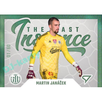 2022/23 Sportzoo Fortuna Liga 2. série #LI-15 Martin Janáček The Last Instance Limited xx/60