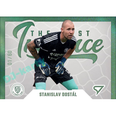 2022/23 Sportzoo Fortuna Liga 2. série #LI-19 Stanislav Dostál The Last Instance Limited xx/60
