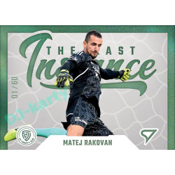 2022/23 Sportzoo Fortuna Liga 2. série #LI-20 Matej Rakovan The Last Instance Limited xx/60