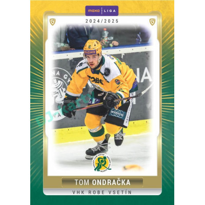 2024/25 Goal Cards Maxa liga 1. série #VSE-11 Tom Ondračka Parallel 1of15