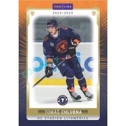 2024/25 Goal Cards Maxa liga 1. série #LIT-18 Tomáš Chlubna Parallel 1of40