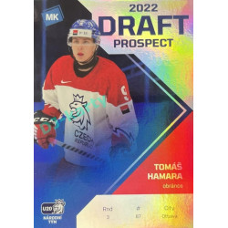 2021/22 MK reprezentace #DP-4 Tomáš Hamara Draft Prospects 1 of 100