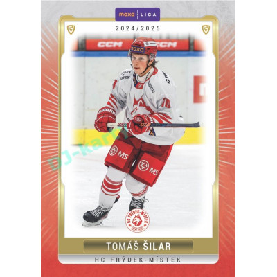 2024/25 Goal Cards Maxa liga 1. série #FMI-11 Tomáš Šilar Parallel 1of15