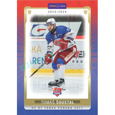 2024/25 Goal Cards Maxa liga 1. série #POR-11 Tomáš Šoustal Parallel 1of15