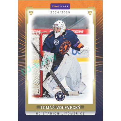 2024/25 Goal Cards Maxa liga 1. série #LIT-02 Tomáš Volevecký Parallel 1of40