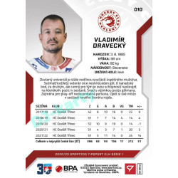 2022/23 Sportzoo ELH 1. série #010 Vladimír Dravecký